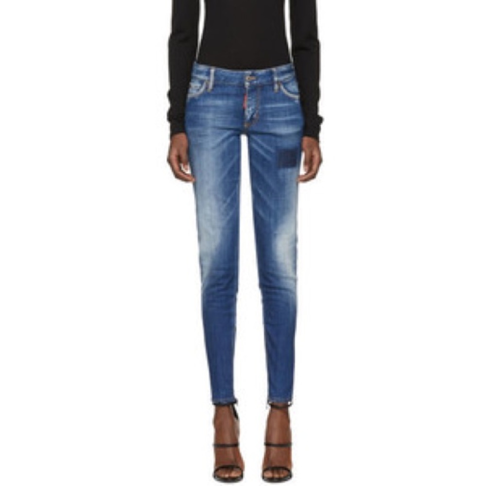 DSQUARED2 Blue Jennifer Jeans Size 38 NEW